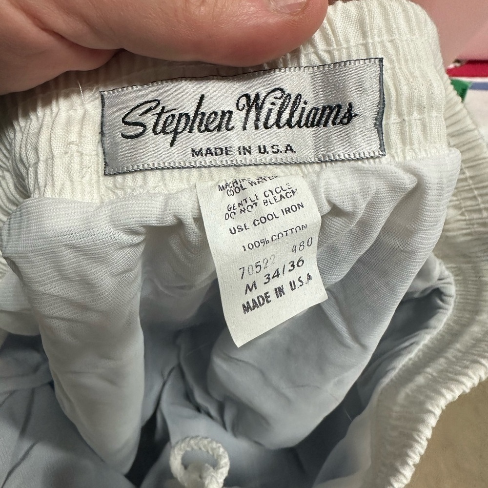 Vintage  80’s Stephen Williams  Summer Shorts - Picture 2 of 6